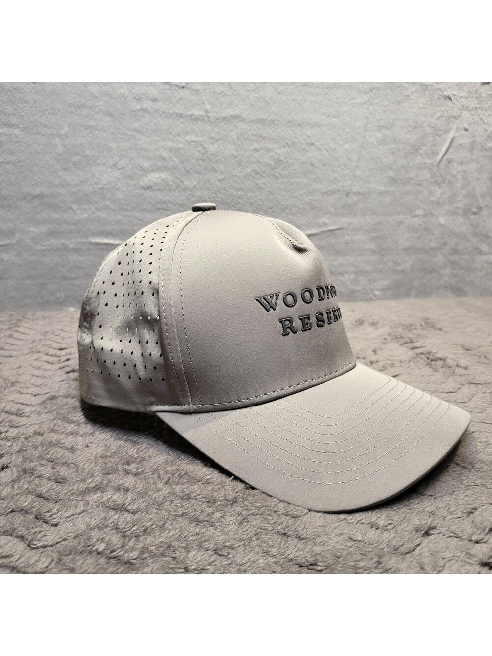 Woodford Reserve Hat Cap Snap Back One Size Gray Adjustable Breathable Mens